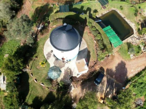 Homestead near Lagoa de Santo André